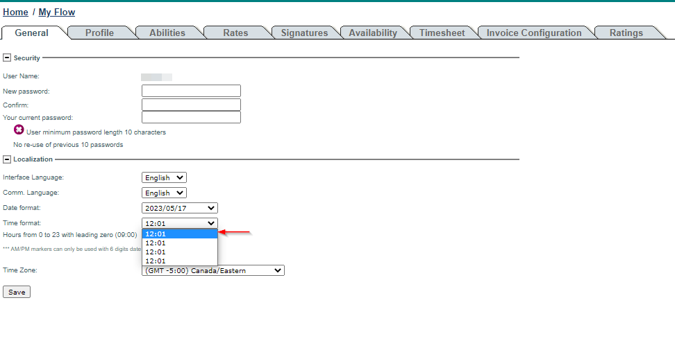 flow-the-time-format-in-the-workflow-shows-odds-character-instead-of
